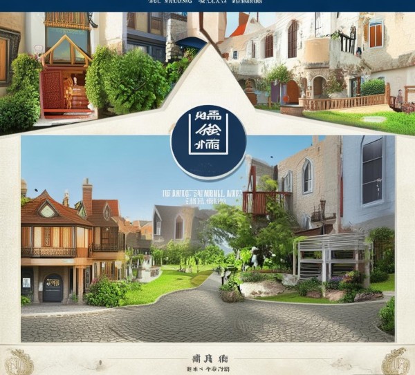 示范村广告设计，传递活力，提升生活品质